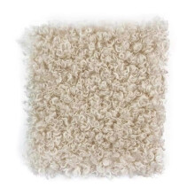 Curly Fabric 16.9x14.9 inch Faux Fur Cloth for DIY Crafts Blanket Upho