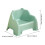 Small Stool Foot Rest Sturdy Under Desk Footrest Footstool with Back S 2