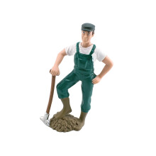 Farmer People Figures Realistic Farm Keeper Figurines for Reward Gift