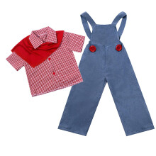 Kids Farmer Costume for Boys Role Play Outfit for Birthday Party Perfo