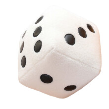Plush Dice Teaching Aids Board Games Dot Dice for Classroom Teacher Ch
