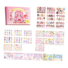 Make A Face Sticker Book Creativity over 80 Faces and 300 Stickers for