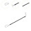5 Pieces Tether Lanyard for Touch Pens Hanging Rope Black Coil Spring 3