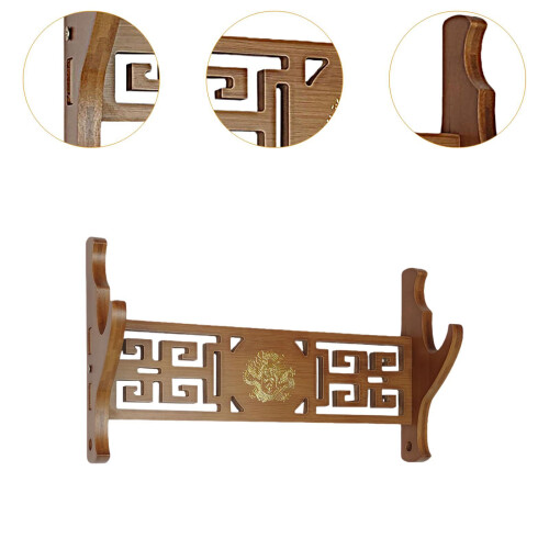 Samurai Sword Stand Bracket Sturdy Sword Hanger for Swords Display Des 2