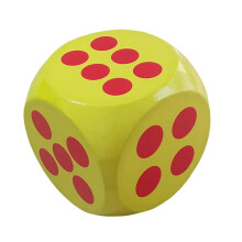 Foam Dice 5.9 inch Large Dice Cubes for Boys Girls Party Favors and Su