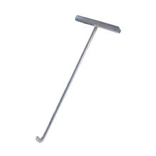 Manhole Hook Tool Stainless Steel Lift Manhole Covers Versatile T Shap