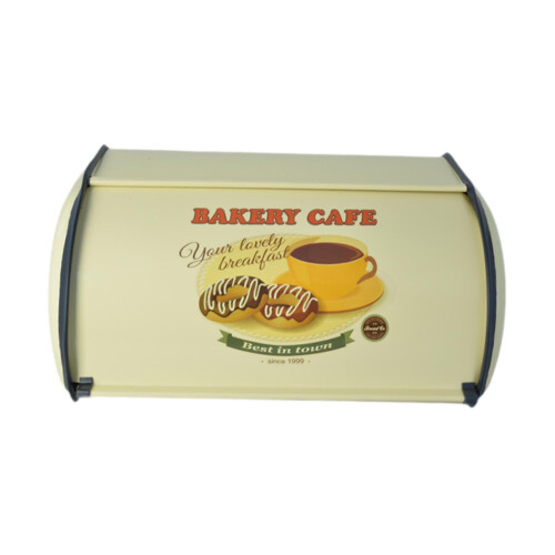 Metal Bread Box Portable Bread Storage Bread Container for Cafe Bakery