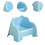 Small Stool Foot Rest Sturdy Under Desk Footrest Footstool with Back S 3