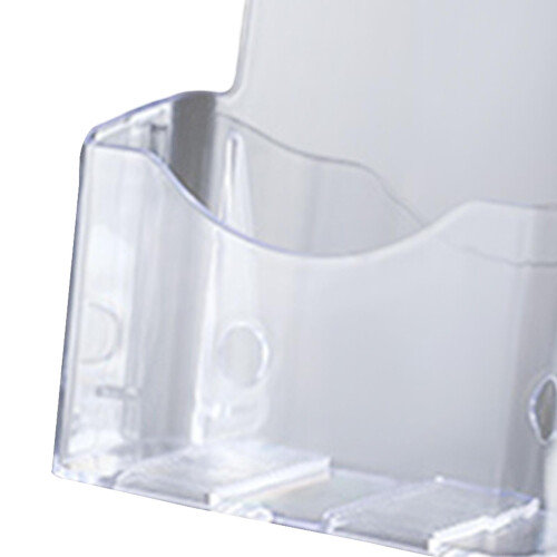 Acrylic Brochure Holder Clear Flyer Holder Rack for Documents Menu Pam 2