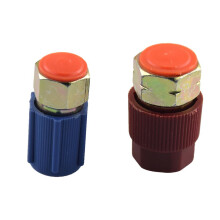 AC Quick Couplers Connectors High Low Side Port Adapter Retrofit R12 t