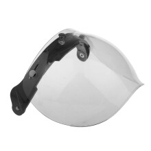 Motorcycle 3 Snap Helmet Visor Shield Flip Up Down Lens for Harley Cle