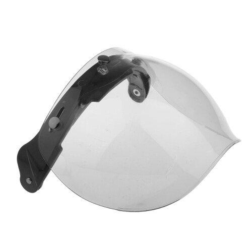 Motorcycle 3 Snap Helmet Visor Shield Flip Up Down Lens for Harley Cle