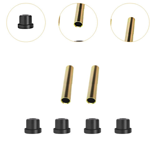 Front Rear Leaf Spring Bushing Sleeves Kit Tool Replaces Sleeve Part 1 2