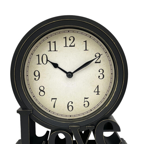 Desk Clock European Style Classic Decorative Retro for Table Kitchen B 2