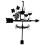 Weather Vane Mount Wind Direction Indicator Gazebo Coop Yard Metal Win 1