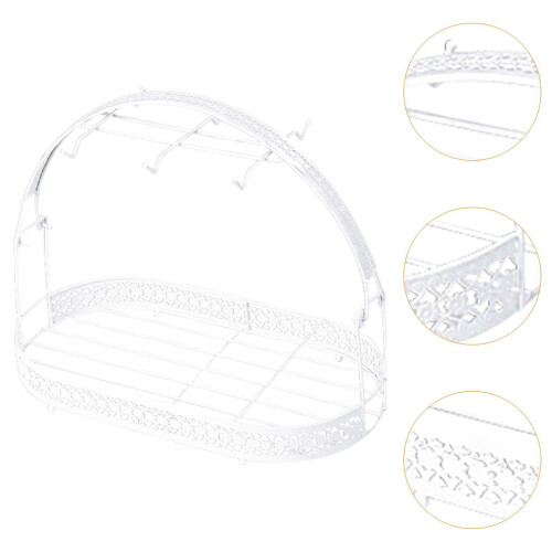 Cup Mug Organizer 6 Cup Modern Cup Drying Rack Stand for Kitchen Offic 2