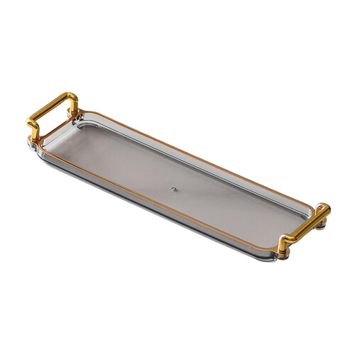 Rectangular Serving Platters with Handles Vanity Tray for Party Home K