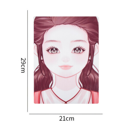 Face Paint Practice Board Exercise Template for Beginners Salon and Ho 1