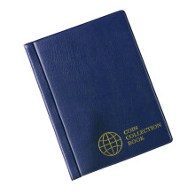 Coin Collecting Page Currency Supplies Organizer Binder for Collectors