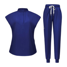 Women Uniform Scrub Set Washable Top and Pants for Beauty Pet Shop SPA