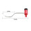 Corner Pole Holder Fishing Rod Rack 8mm Interface Portable Bracket Rot 2