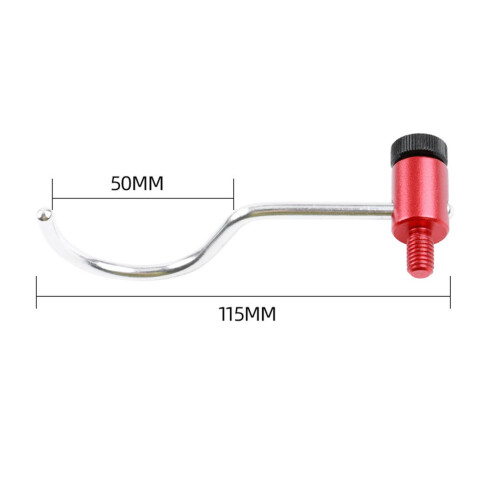 Corner Pole Holder Fishing Rod Rack 8mm Interface Portable Bracket Rot 1