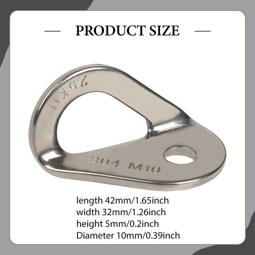 Climbing Anchor Ceiling Mount Rock Climbing Bolt Hanger for Work Hammo 1