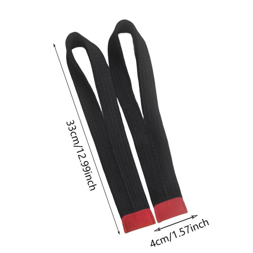 2Pcs Weight Lifting Straps Cotton for Strength Training Dumbbell Deadl 1