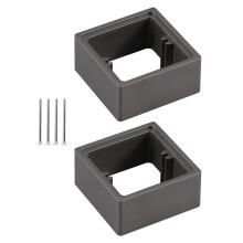 2 Pieces Socket Frame Plate Spacers Switche Accessory for Office Livin