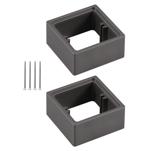 2 Pieces Socket Frame Plate Spacers Switche Accessory for Office Livin