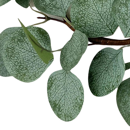 Artificial Eucalyptus Leaves Candles Wreaths for Table Decoration Styl 2