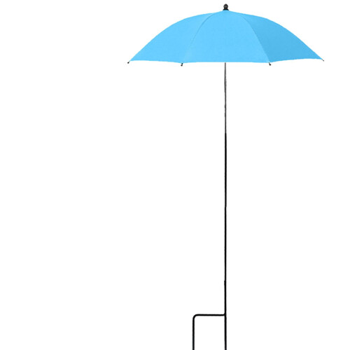 Plant Umbrella Canopy Reusable Versatile Stable Adjustable Sunshade Um 2