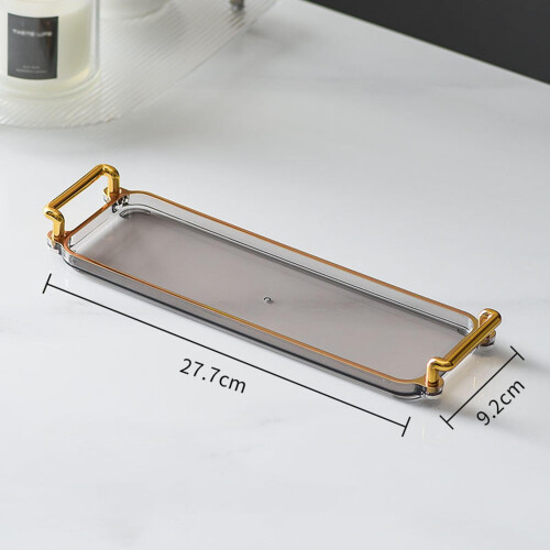 Rectangular Serving Platters with Handles Vanity Tray for Party Home K 1