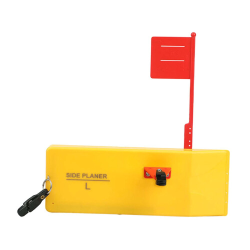 Planer Board for Fishing Accessory with Spring Flag System Snap Releas
