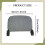 Stroller Footrest Extension Extended Footstool Detachable Mat Leg Rest 2