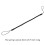 5 Pieces Tether Lanyard for Touch Pens Hanging Rope Black Coil Spring 2