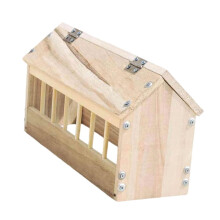 Wooden Pigeon Feeder Pigeon Supplies Bird Feeding Bowl for Birds Garde