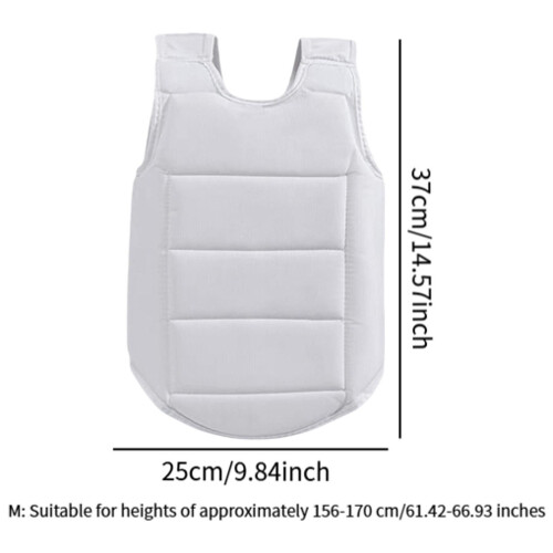 Karate Chest Guard Professional Rib Shield for Kickboxing Sparring Gra 1