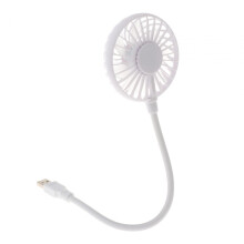 Mini Portable USB Fan Desk Fan Bendable Cable for Travel Commute Light