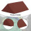 Triangle Positioning Pillow for Elderly Bedding Accessory Gift Wedge C 2
