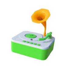 Kids Gramophone Early Education Children's Phonograph for Boys Birthda