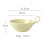 Ceramic Salad Bowl Decorative Ceramic Mixing Bowl for Kitchen Snacks D 2