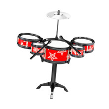 Simulation Kids Drum Toys Playset Jazz Drum Kits for Kids Boys Holiday