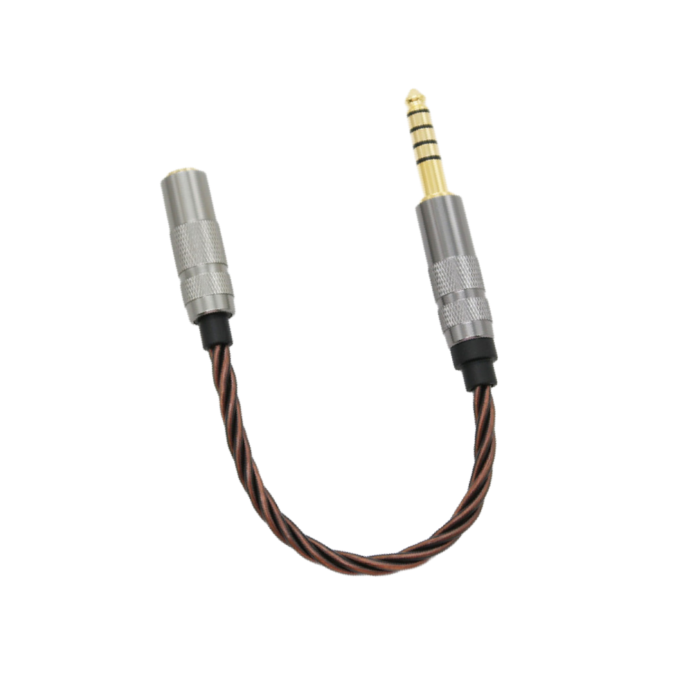 4.4Mm Balanced Male To 3.5Mm Stereo Female Adapter Cable Audio Adapter Silver 6902696070623