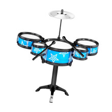 Simulation Kids Drum Toys Playset Jazz Drum Kits for Kids Boys Holiday