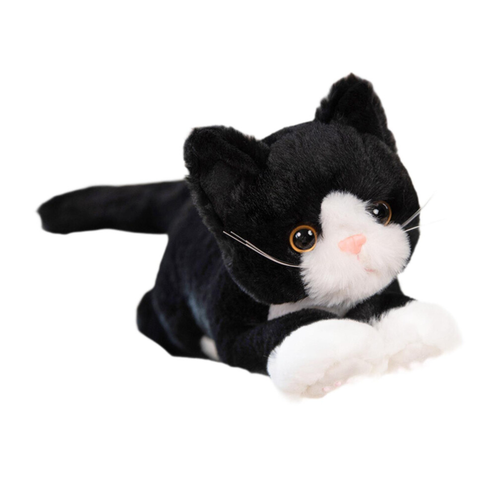 Plush Cat Doll Home Decoration Huggable Kitty Stuffed Animal for Famil