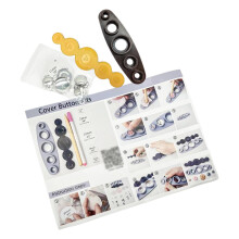 Button Maker Tool Portable Fabric Covered Button for Shirt Down Jacket