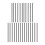 26Pcs Deck Balusters Round Sturdy with Screws Heavy Duty Deck Stair Sp 1