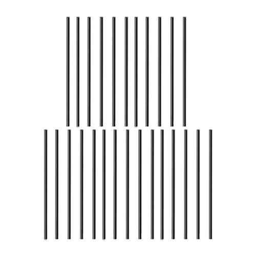 26Pcs Deck Balusters Round Sturdy with Screws Heavy Duty Deck Stair Sp