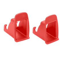 2 Pieces Car Baby Seat Isofix Guides Groove Seat Accessories Premium G